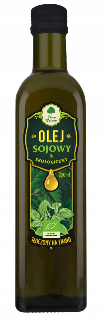 

Olej Sojowy Tłoczony Na Zimno Bio 250ml Dary Natur