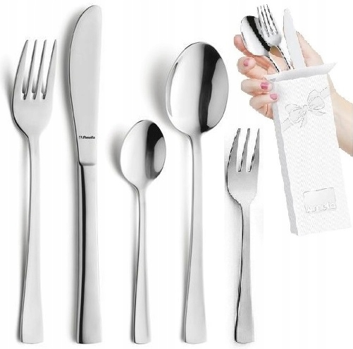 

Amefa 60 Proste Sztućce Atlantic Zestaw 12 Osób