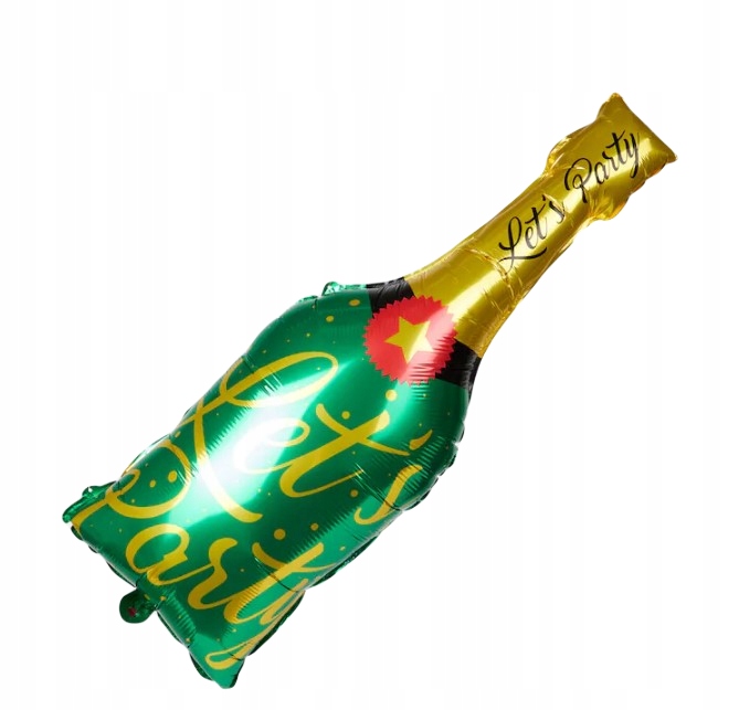 

XXL Balon Foliowy Sylwester Szampan Impreza 85 cm