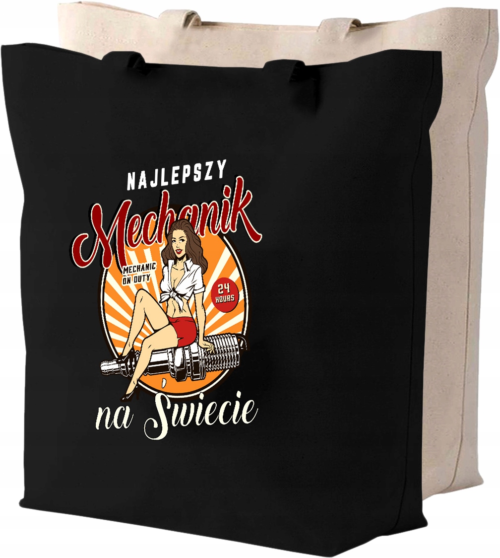 Torba bawełniana DLA MECHANIKA + IMIĘ