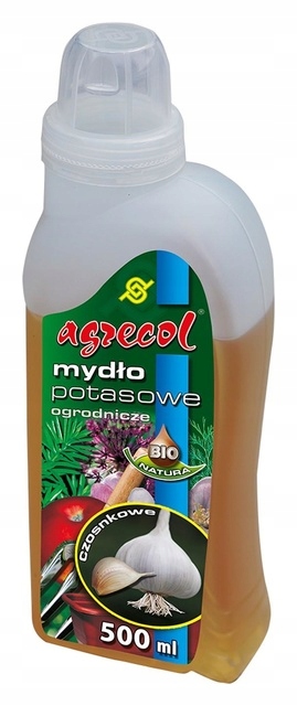 

Mydło potasowe czosnkowe 500 ml Agrecol
