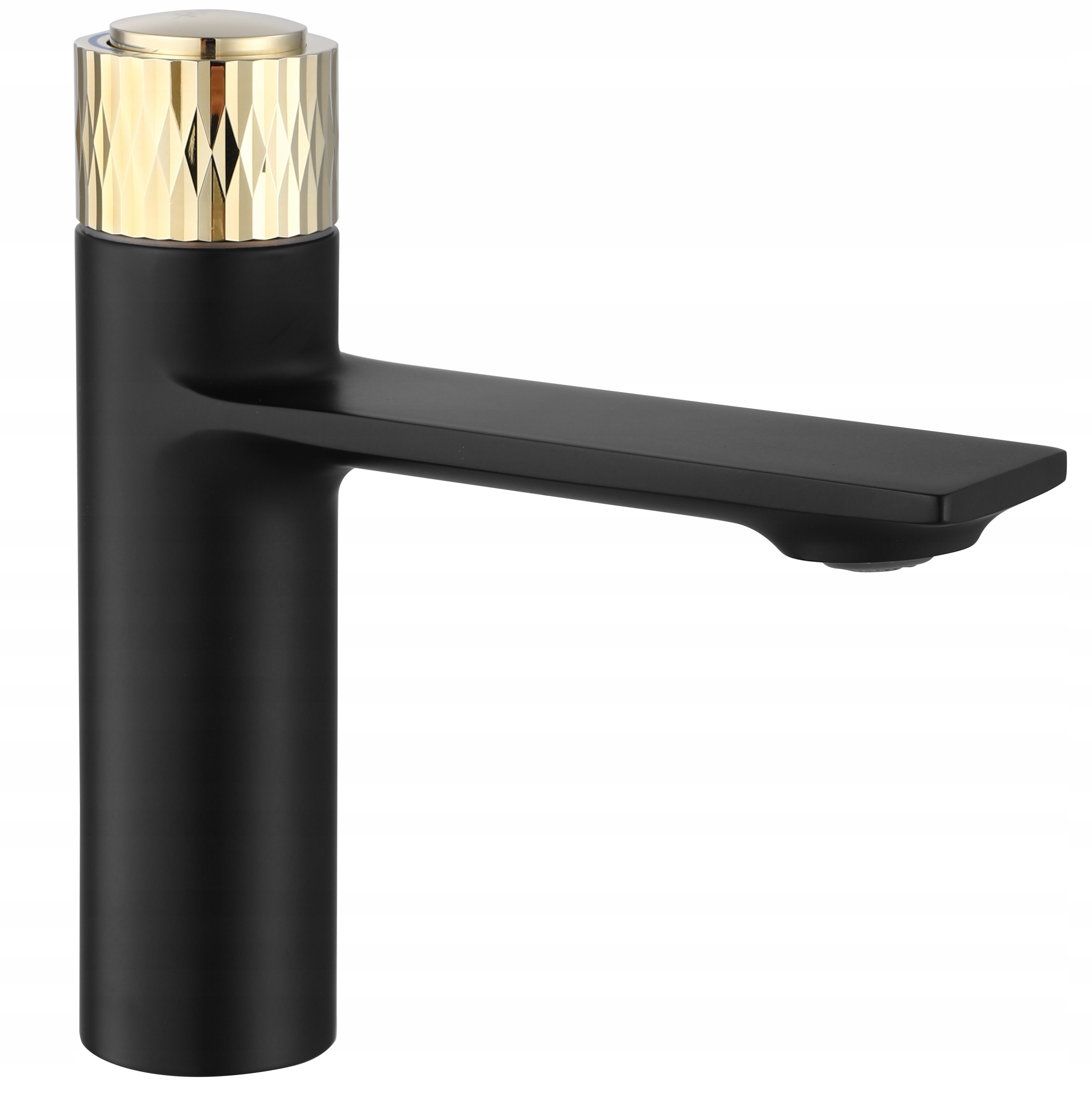 Baterie chiuveta STORM Low Black and Gold - REA