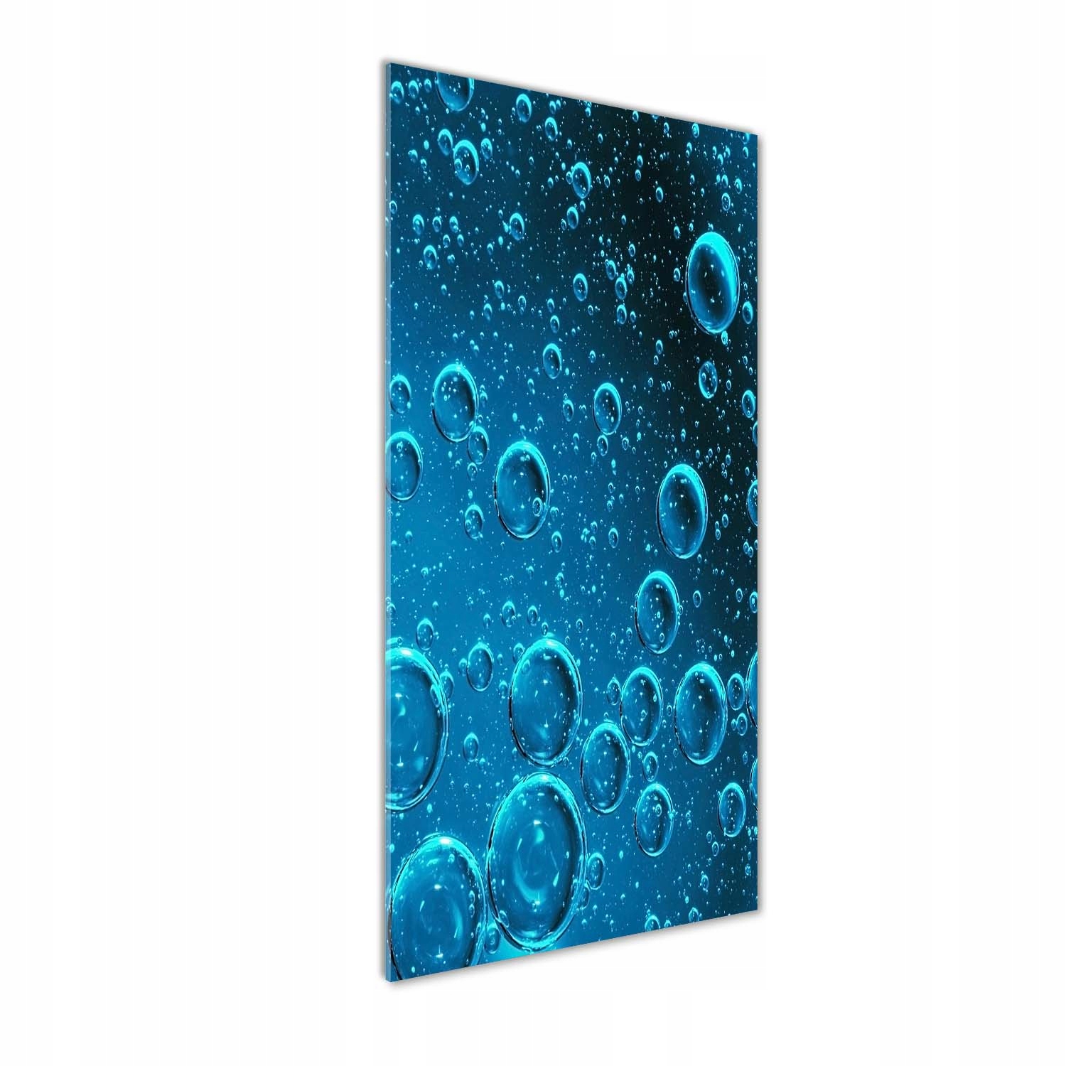 

Foto obraz akryl do salonu Bąble pod wodą 50x125cm