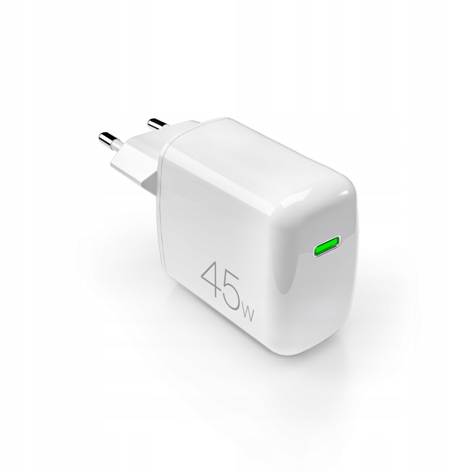 Nabíjačka sieťová Usb-c Pd GaN 45W biela