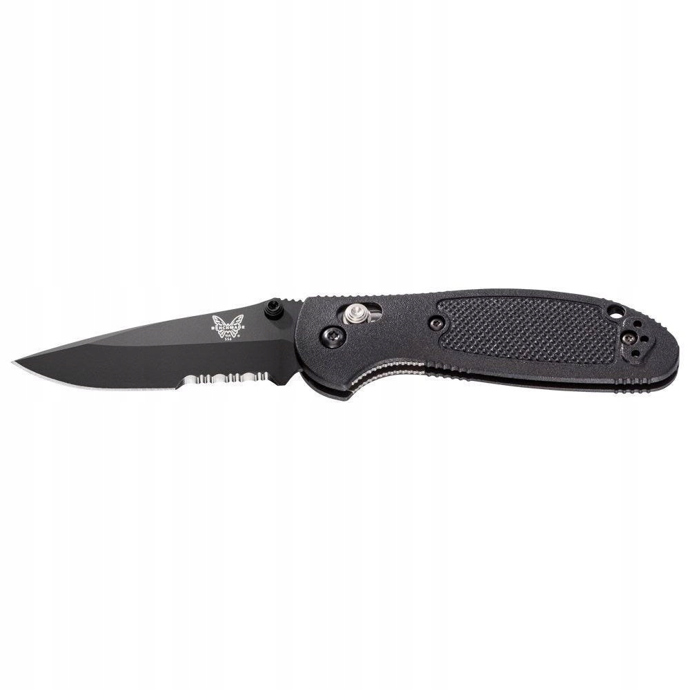 Nůž Benchmade Pardue 556SBK-S30V skládací ocel Cpm S30V částečně zoubkovaný