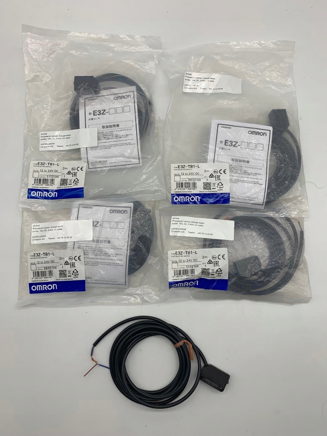 Omron E3Z-T81-L Photoelectric Sensor