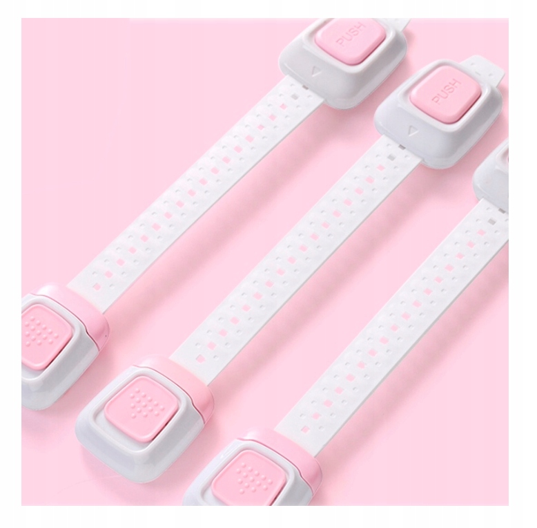 BABYHOOD ZESTAW 3X ZABEZPIECZEŃ ZAMKÓW UNIWRSALNE