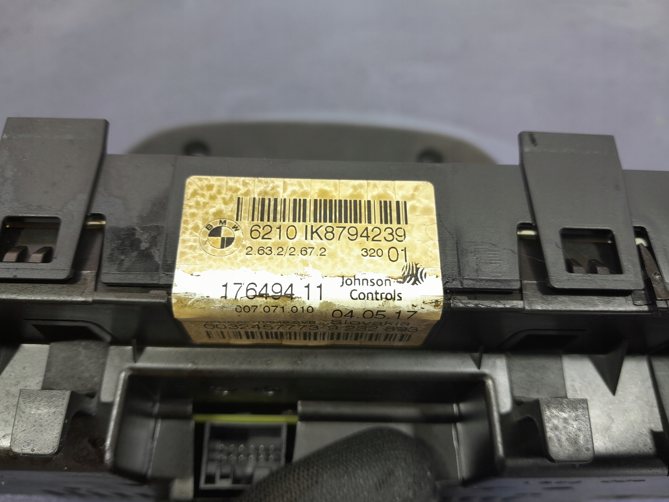 спидометр часы серия BMW OE 9232893