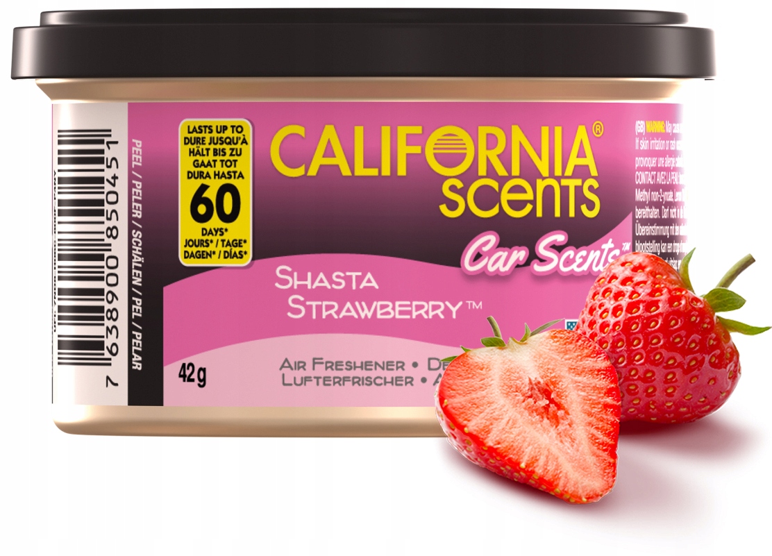 

California Car Scents Zapach Shasta Strawberry