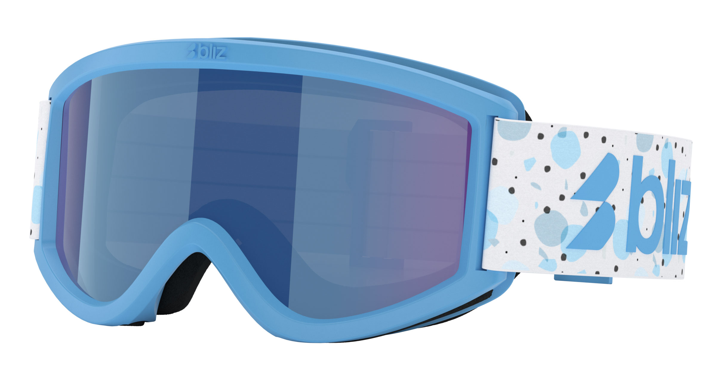 Dětské lyžařské brýle Bliz Pixie blue/brown blue S3