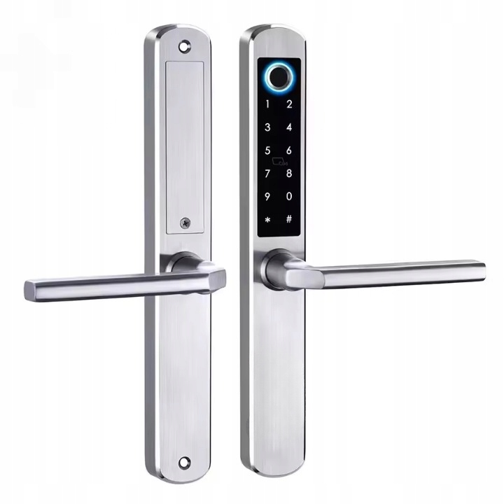 Zámek dveří inteligentní klika Pin karta MiFare TTLock Bluetooth 35-60