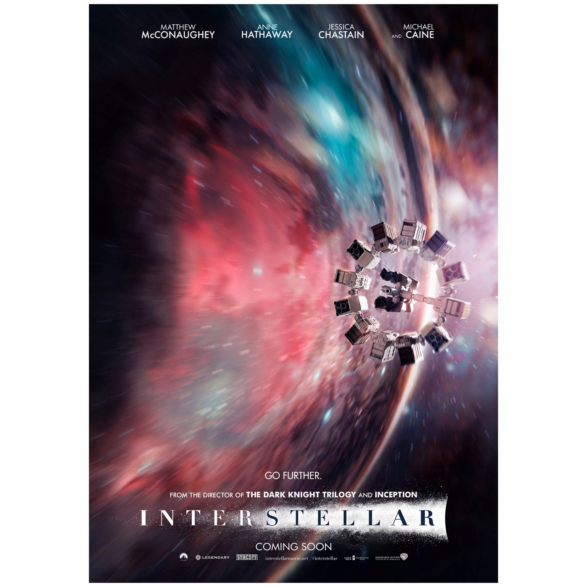 

Plakat Interstellar Go Further Matthew McConaughey