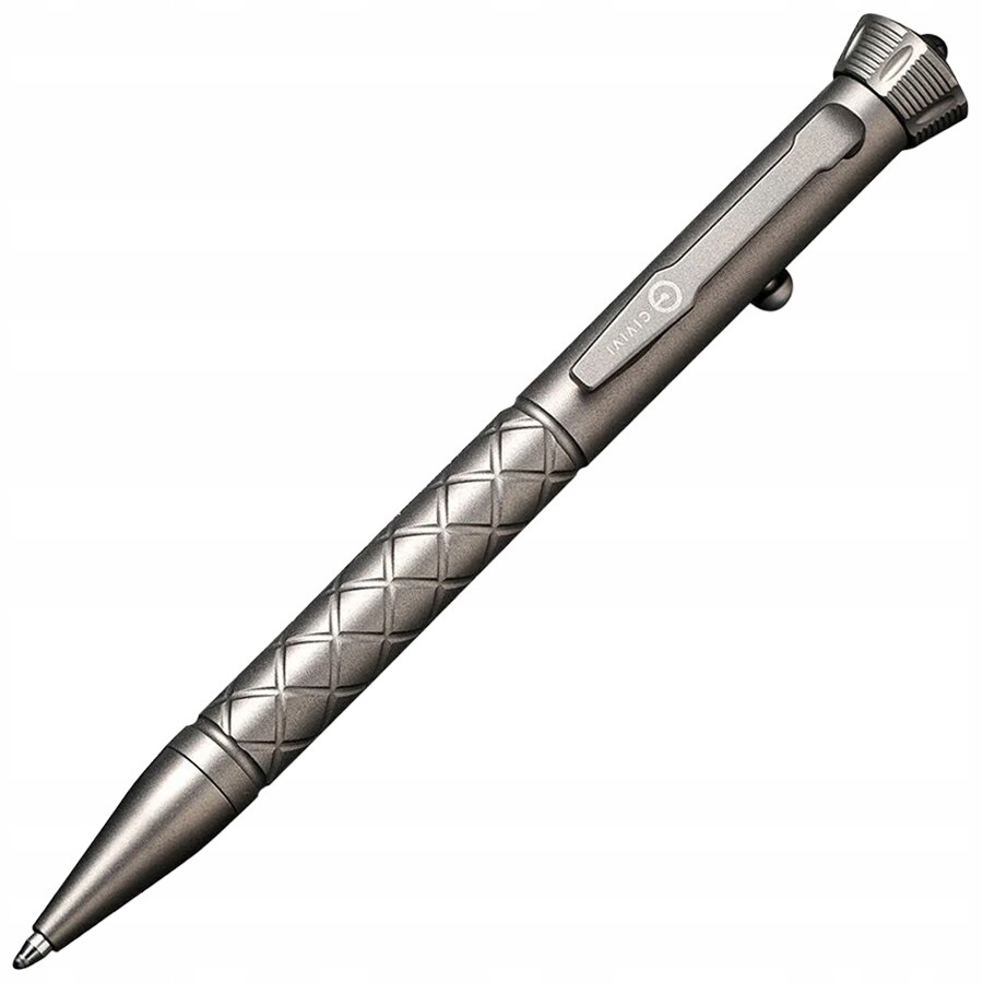 Propiska taktický kubotan Edc sebeobrana Civivi Coronet Titan šedý