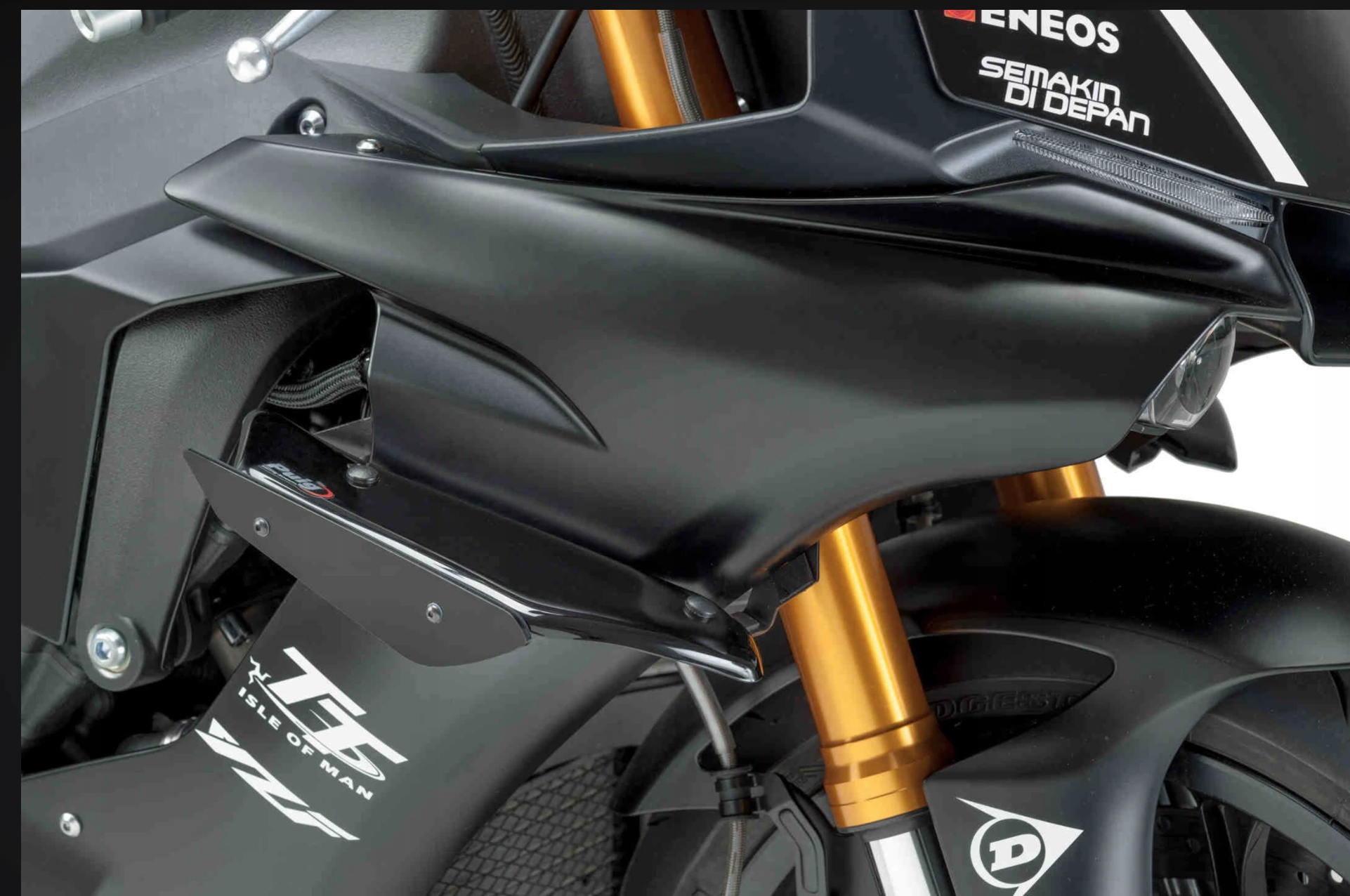 9766n - Боковые спойлеры для YAMAHA YZF R1 15-19