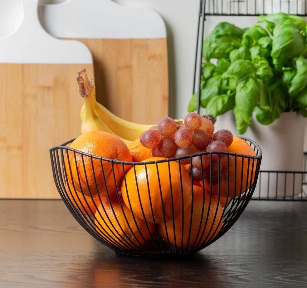 KOSZ NA OWOCE WARZYWA MISKA DEKORACYJNA METALOWA Marka Kontext