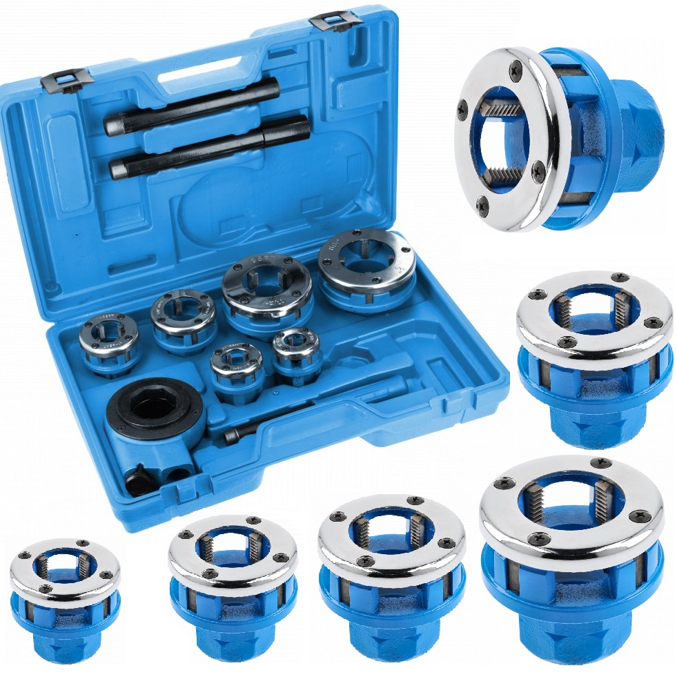 Hogert Gwintownica do rur zestaw 1/2-2'' XXL