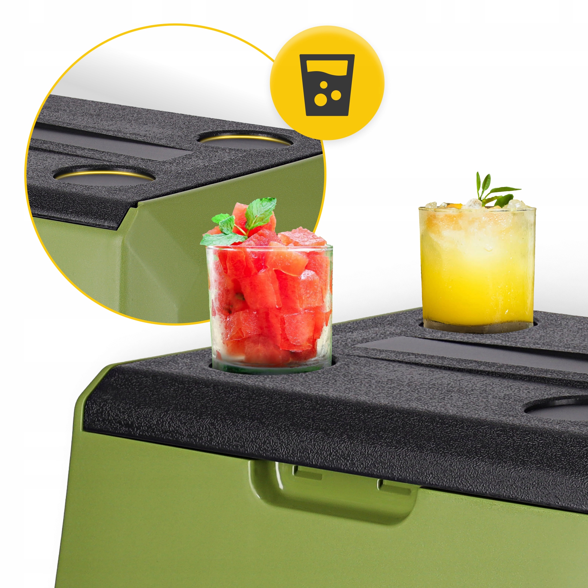 Lodówka turystyczna Mountain Goat elektryczna 39,3 l z kółkami