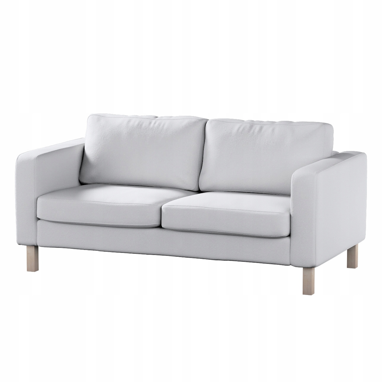 Poťah na 2-miestnu nerozkladaciu pohovku Karlstad Ikea, biela bukla