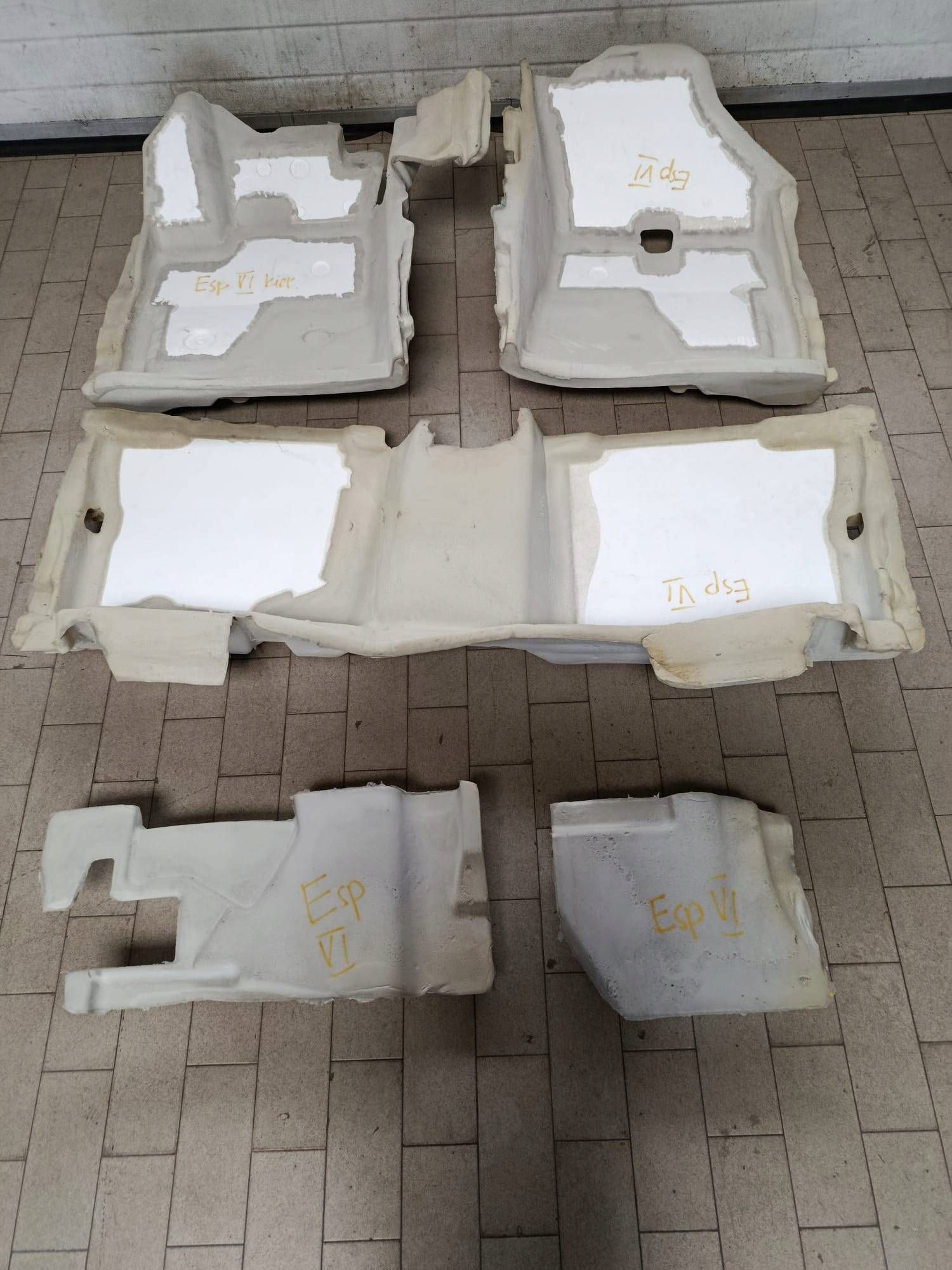 hangszigetelő GABKA Komplet Renault Espace VI 749480352R