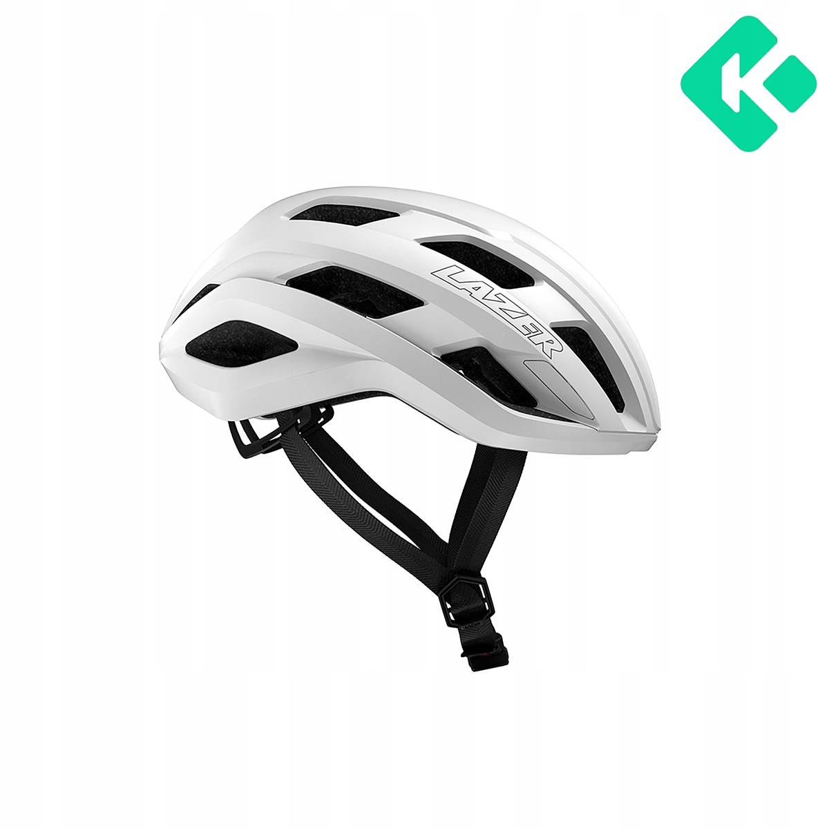 Kask Lazer Strada Kc Ce-cpsc matowy biały (Full White) rozmiar M