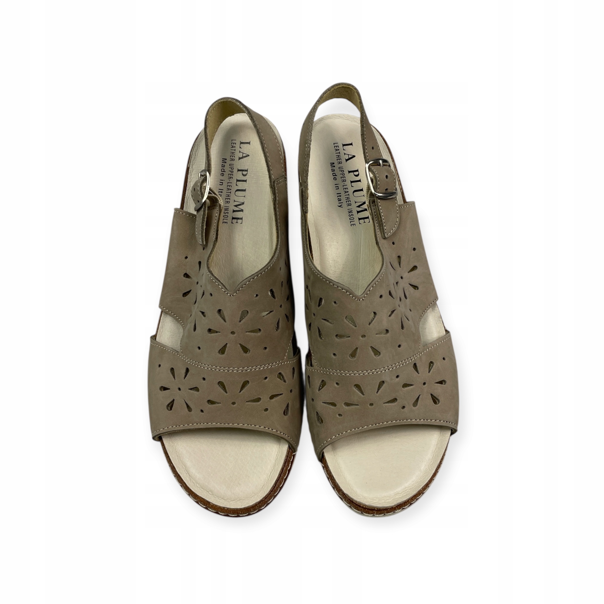 Dámské sandály La Plume vel. – kožené, pohodlné, vyrobené v Itálii