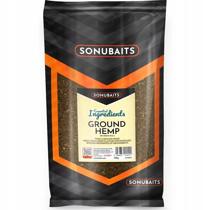 Dodatek Zanętowy Sonubaits Essential Ground Hemp Mielone Konopie 700g