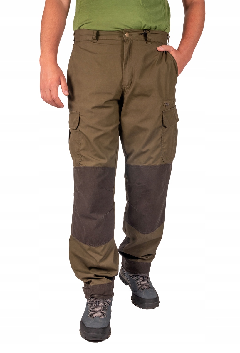 Pánské trekové kalhoty Firi outdoor cargo voděodolné zelené 56