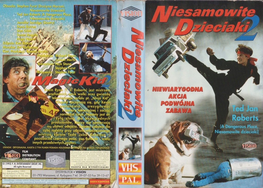 Niesamowite dzieciaki 2 VHS
