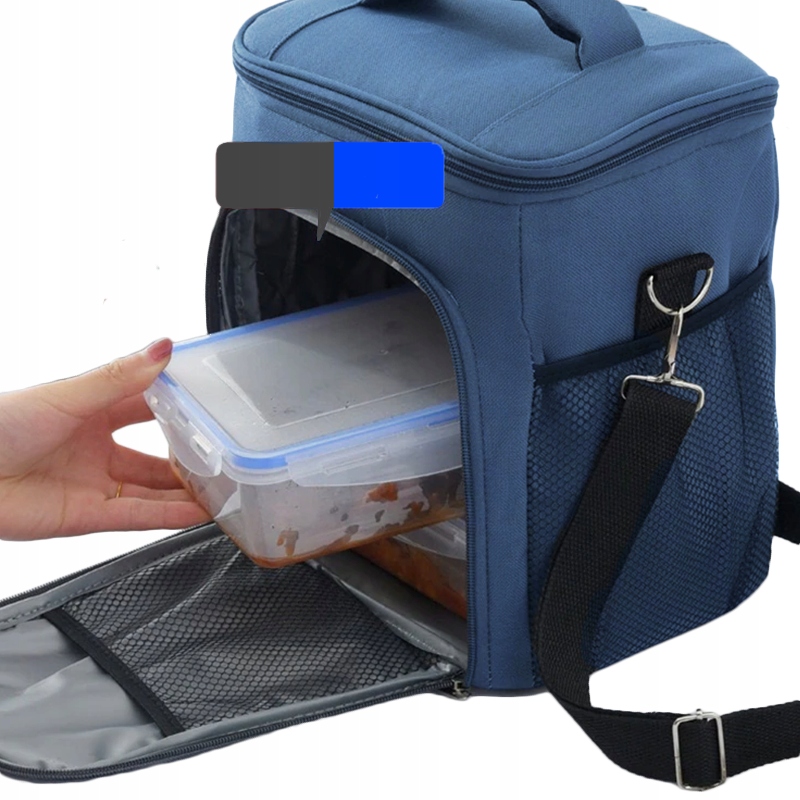 TORBA TERMICZNA IZOLOWANA LODÓWKA LUNCH BOX 2w1 Marka inna marka