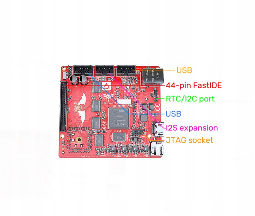 Vampire V4 для Amiga 600