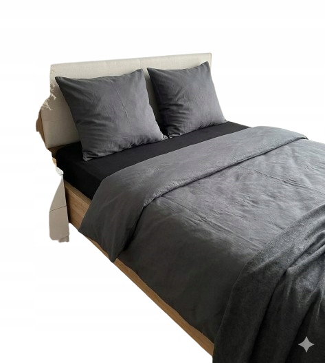 Povlečení Grafitová 100% Bavlna Výrobce Rozměry 135 x 220 cm