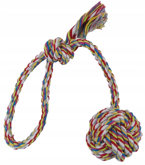 

Bawełniany sznurek piłka zabawka dla psa 34cm