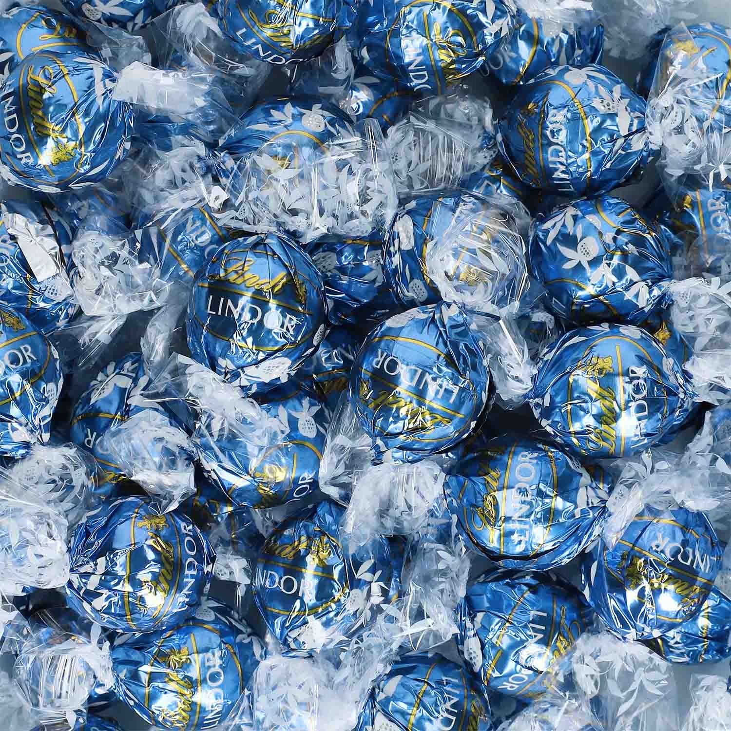 Levně Čokoládové kuličky Lindt Lindor Mléko a bílé lanýže 3 kg