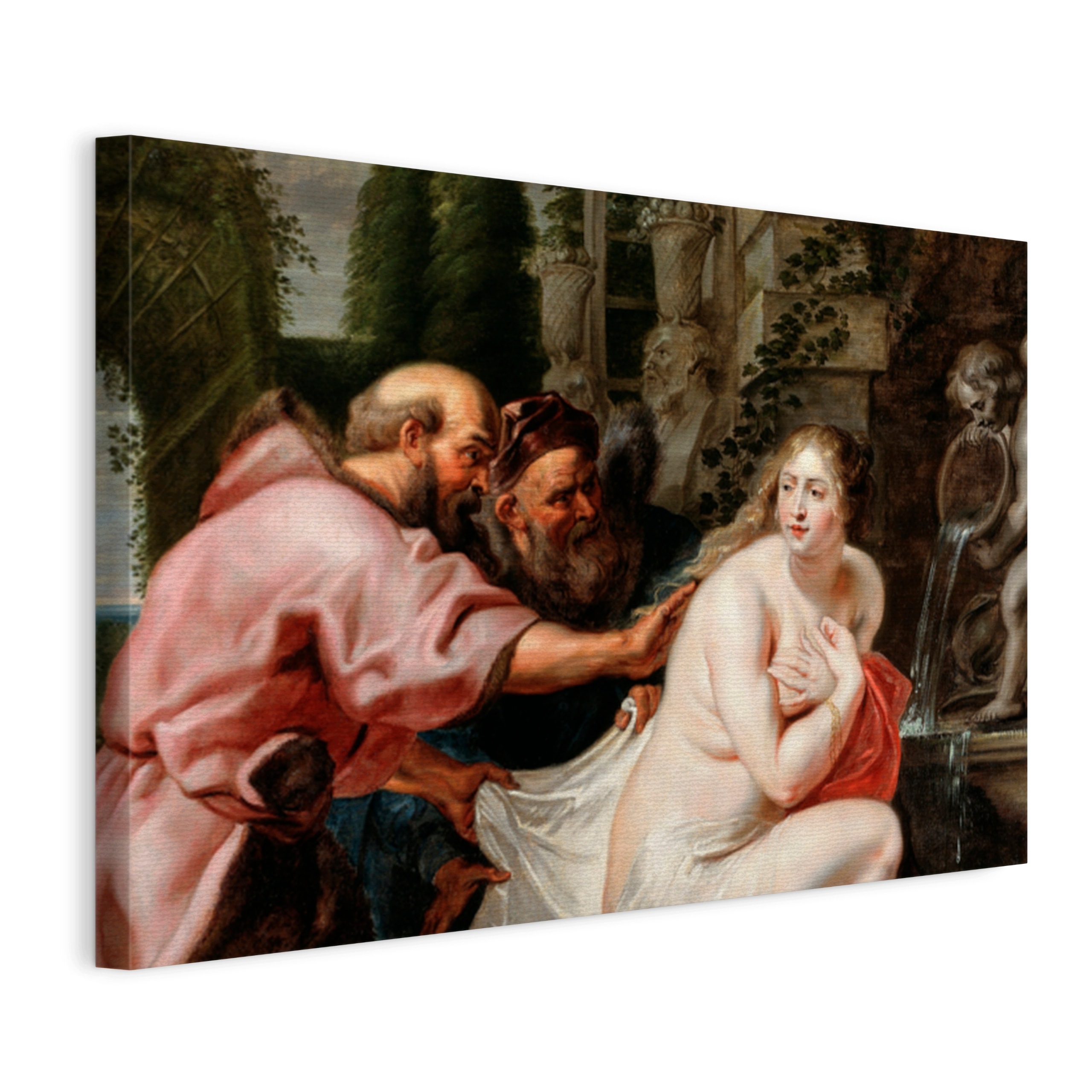 Obraz Na Plátně Peter Paul Rubens Zuzanna A Starci 120x80