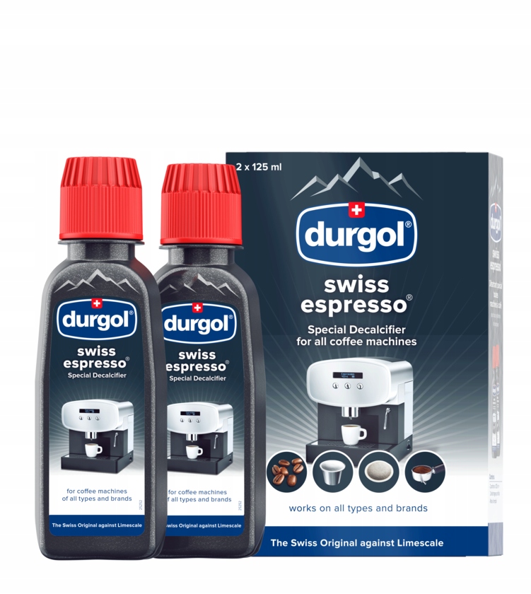 DURGOL odkamieniacz do Tchibo Cafissimo 2x125ml