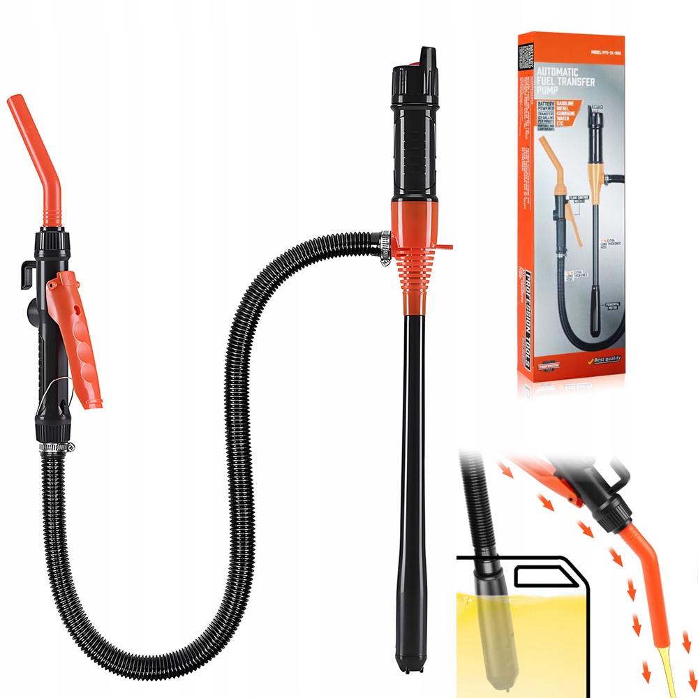 Čerpadlo Na Baterii Elektrická Pumpa Pro Vypouštění Paliva Z Ropy Vody