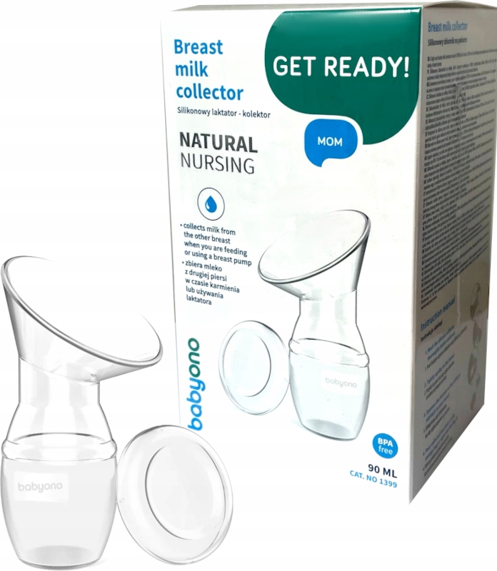 

Babyono Silikonowy Laktator Kolektor 90 ML