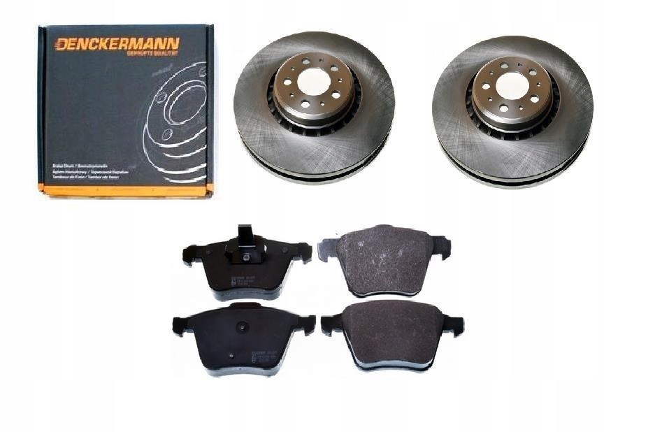 Kotouče Kostky Volvo S60 II S80 II Přední 316MM Sada