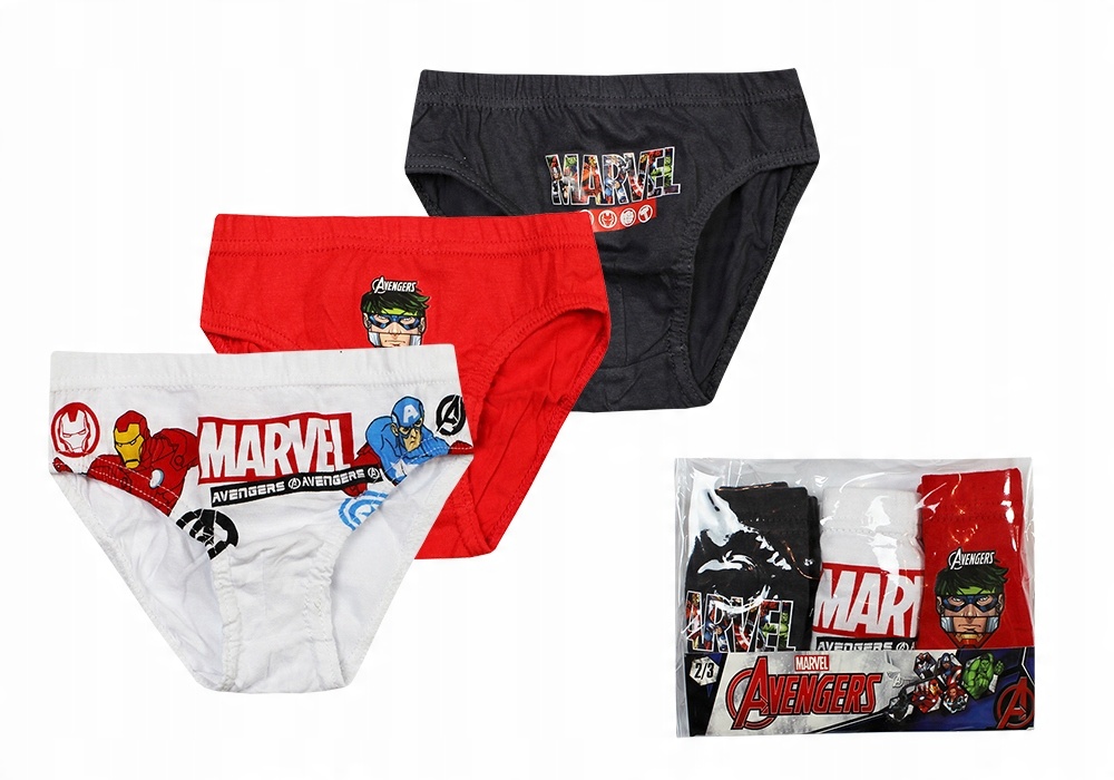 

Avengers Majtki Dla Chłopca Marvel 3-PAK 6/8LAT