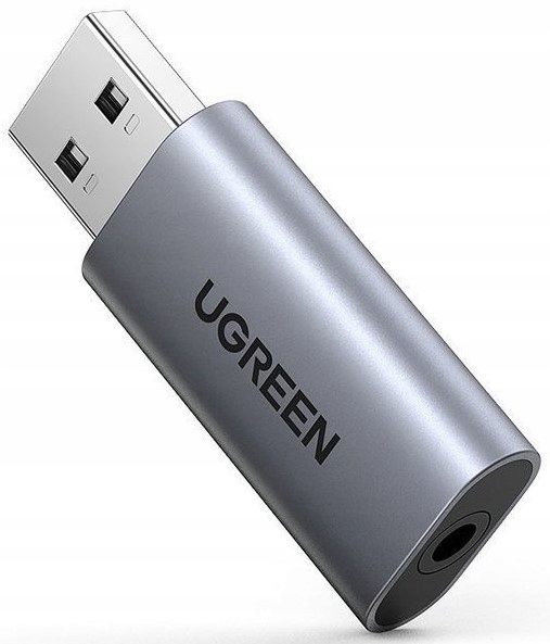

Adapter Audio Ugreen Usb do mini jack 3,5mm Aux