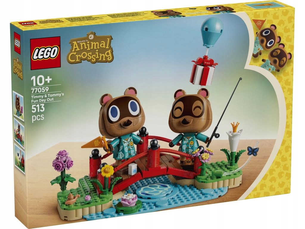 Lego 77059 Animal Crossing Timmy a Tommy na procházce