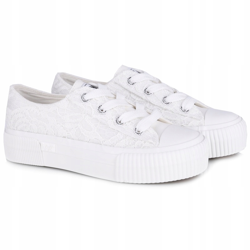 Dámské tenisky Lee 50261003.1FG Bright White bílé VEL.41