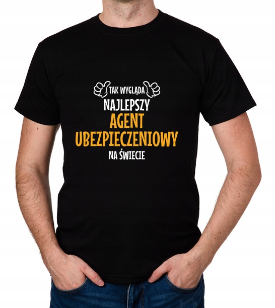 

koszulka Najlepszy Agent Ubezpieczeniowy prezent