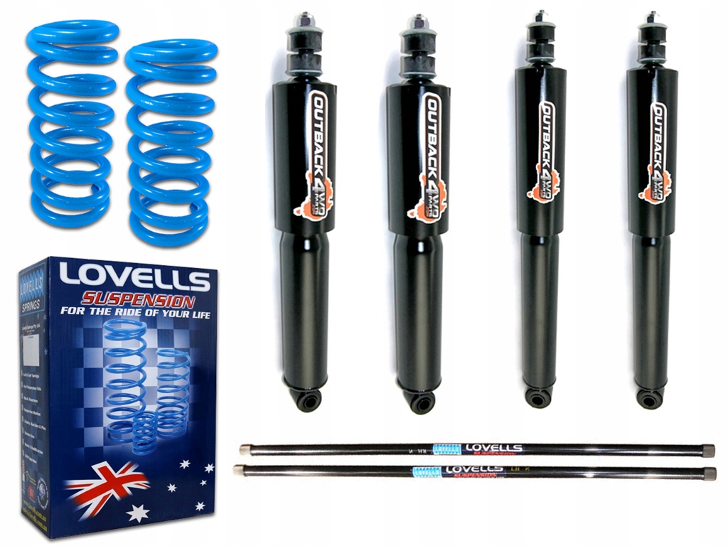 АМОРТИЗАТОРЫ ПРУЖИННЫЕ ШТАНГИ LIFT + 2 