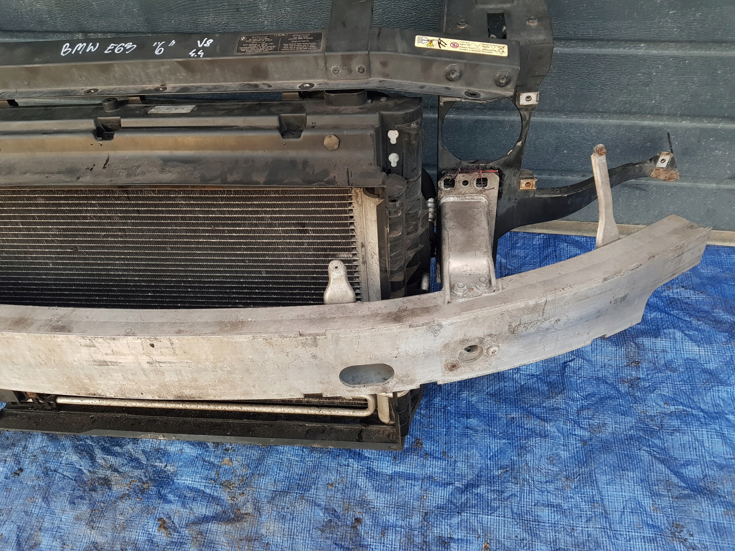 Schlossträger Kühler BMW E63 E64 4.4 V8