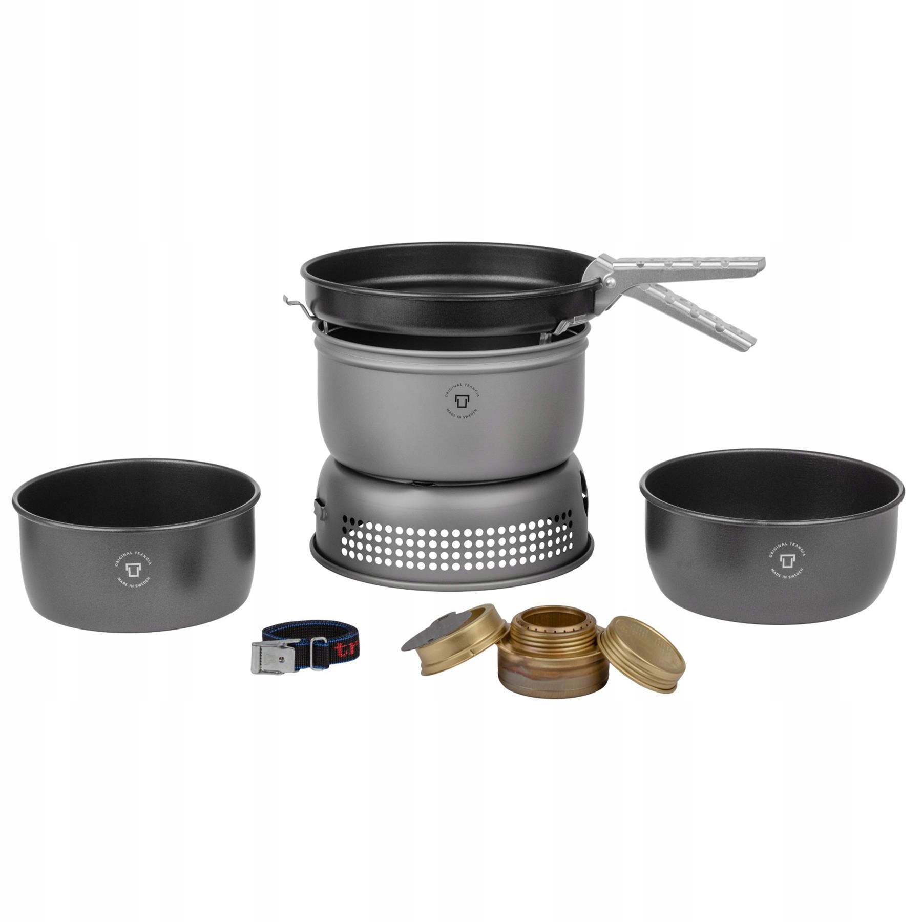 Trangia Kuchenka Turystyczna Spirytusowa Zestaw Naczyń Aluminium Camping