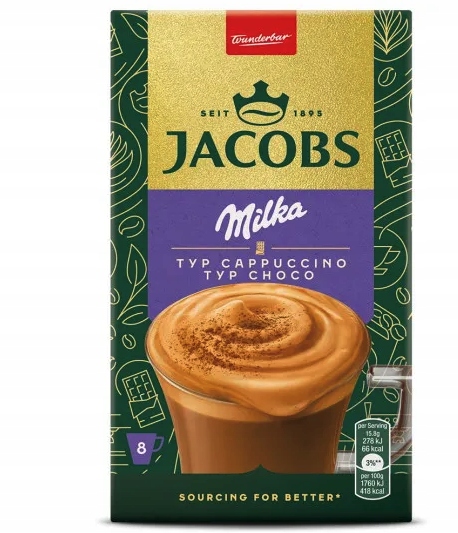 Jacobs Milka cappuccino choco 400 g