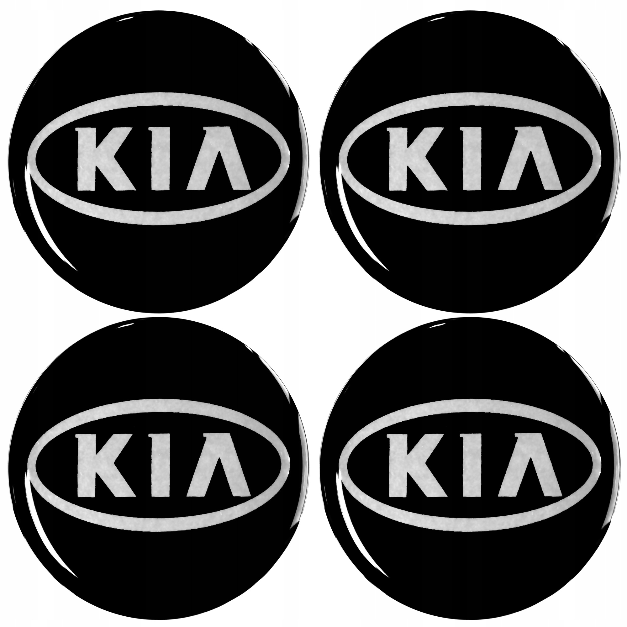 

Emblematy silikonowe 56 mm na kołpaki do Kia