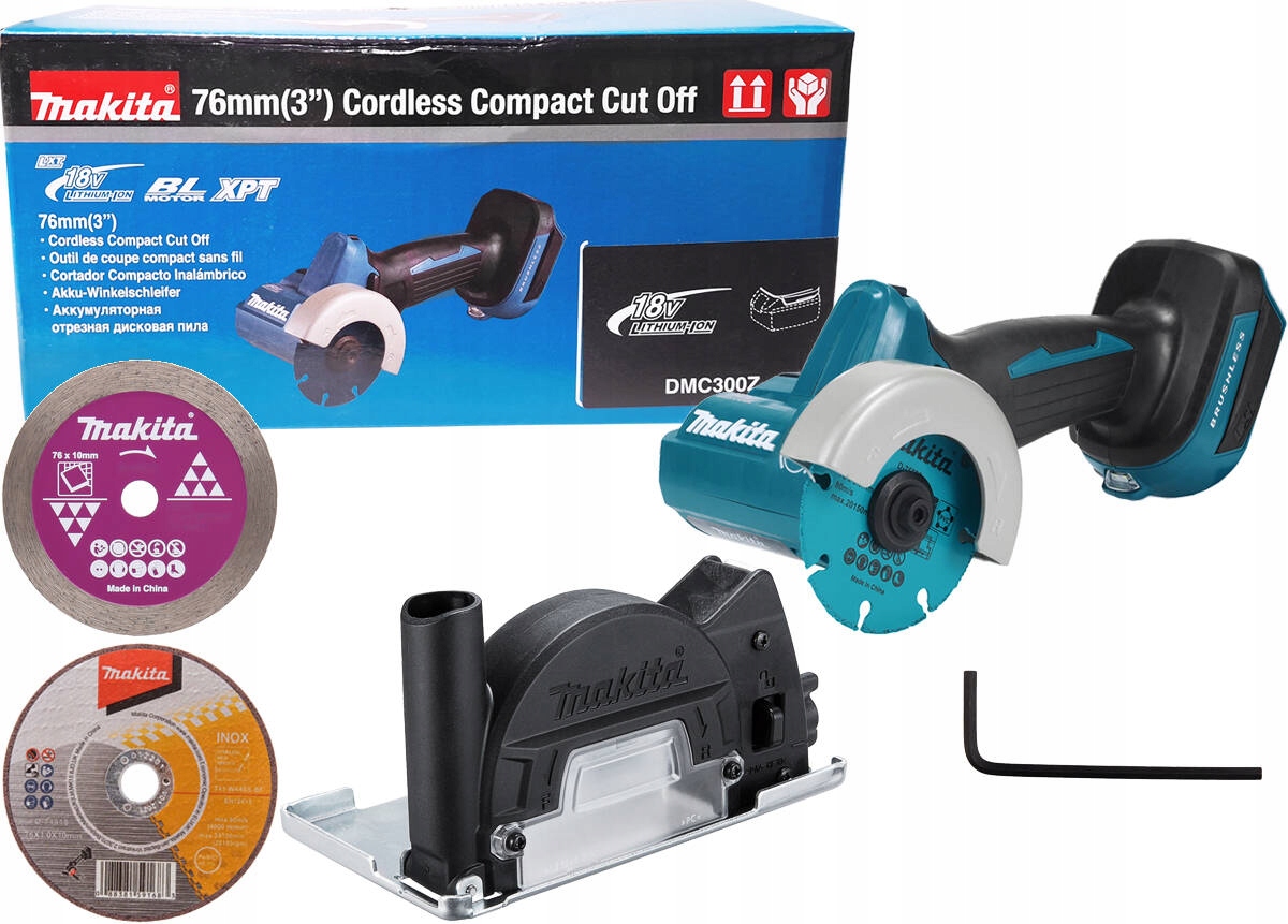 Makita Akumulatorowa Przecinarka 18V 76mm Szlifierka mikroszlifierk DMC300Z