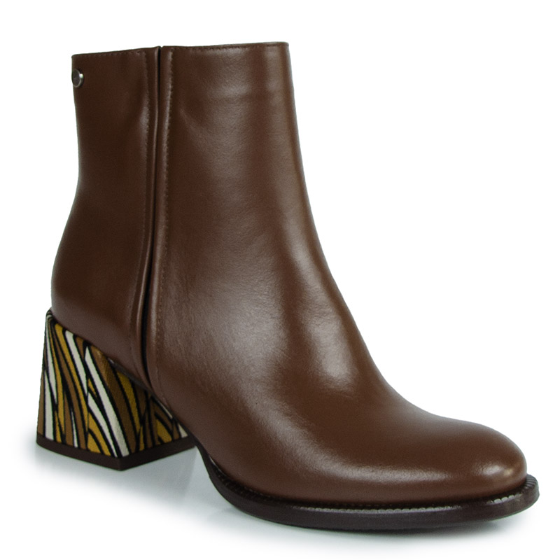 Visconi 2954538/146 Hnědé Kotníkové Boty 38